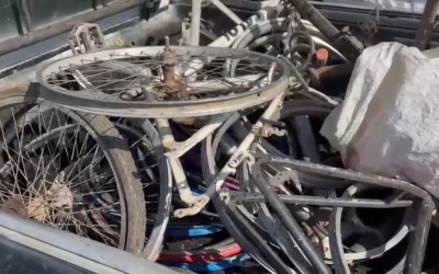 Polícia Civil estoura desmanche de bicicletas e prende dois receptadores em Niterói